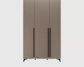 ЕВА Шкаф 1300 3С (ш1302*г411*в2200мм), Глиняный серый в Советском - sovetskij.mebel-tymen.ru | фото