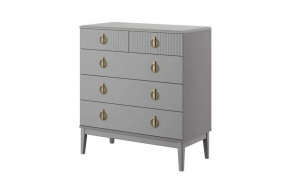 Фарго Комод 5 ящиков 890 Антрацит в Советском - sovetskij.mebel-tymen.ru | фото