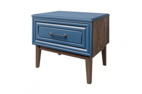Гориция Тумба прикроватная Таксус / Лак Сапфировый в Советском - sovetskij.mebel-tymen.ru | фото