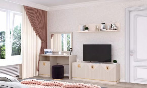 Гостиная №3 "Капри" Сатин в Советском - sovetskij.mebel-tymen.ru | фото