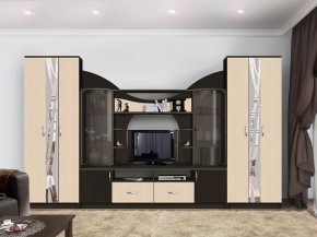 Гостиная Аллегро, вариант 5, венге Linum/дуб белфорт в Советском - sovetskij.mebel-tymen.ru | фото