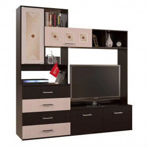 Гостиная Белла центральная секция в Советском - sovetskij.mebel-tymen.ru | фото