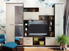 Гостиная Флора венге-дуб в Советском - sovetskij.mebel-tymen.ru | фото