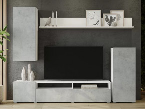 Гостиная Лира ЛДСП бетон в Советском - sovetskij.mebel-tymen.ru | фото