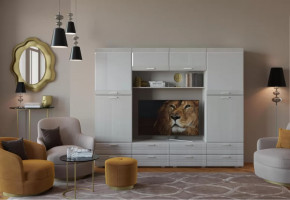 Гостиная Лотос Композиция 17 в Советском - sovetskij.mebel-tymen.ru | фото