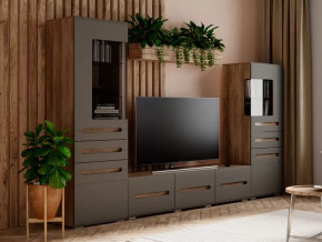 Гостиная Наоми графит нубук в Советском - sovetskij.mebel-tymen.ru | фото