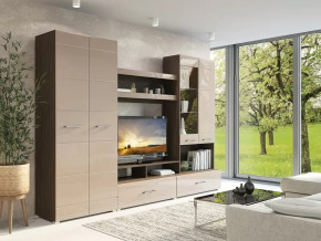 Гостиная Ненси-1 Венге-Капучино в Советском - sovetskij.mebel-tymen.ru | фото