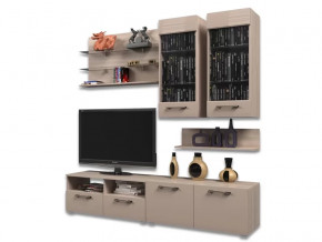 Гостиная Ненси-3 2000х2000х446 Ясень-Капучино глянец в Советском - sovetskij.mebel-tymen.ru | фото