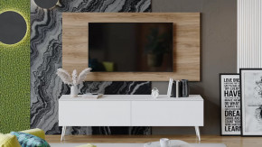 Гостиная «Порто» №2 Яблоня Беллуно, Белый софт в Советском - sovetskij.mebel-tymen.ru | фото