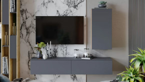 Гостиная «Порто» №5 Яблоня Беллуно, Графит софт в Советском - sovetskij.mebel-tymen.ru | фото