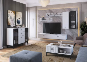 Гостиная Шарлиз, набор №2, белое сияние/белый снег софт в Советском - sovetskij.mebel-tymen.ru | фото