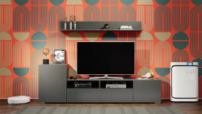 Гостиная «Сильвия» Серый в Советском - sovetskij.mebel-tymen.ru | фото