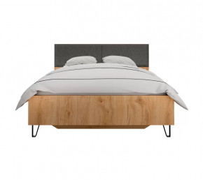 GRACE кровать LOZ160х200 без основания (Дуб наварра/ Графит) в Советском - sovetskij.mebel-tymen.ru | фото