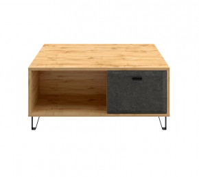 GRACE стол журнальный LAW2D (Дуб наварра/Графит) в Советском - sovetskij.mebel-tymen.ru | фото