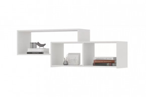 ХЕЛЕН ПЛ01 Полка (ш1402*г330*в472мм), Белый в Советском - sovetskij.mebel-tymen.ru | фото