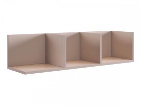 Полка навесная 2 Рич кашемир в Советском - sovetskij.mebel-tymen.ru | фото