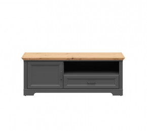 JASMIN тумба RTV1D1S (Графит/ Дуб артизан) в Советском - sovetskij.mebel-tymen.ru | фото