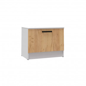 КЕВИН Тумба 600 (ш600*г380*в470мм), Белый /Дуб крафт золотой в Советском - sovetskij.mebel-tymen.ru | фото