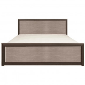 КОЕН кровать LOZ160х200_2 МДФ (Венге магия/Штрокс) в Советском - sovetskij.mebel-tymen.ru | фото