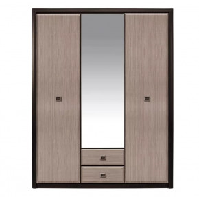 КОЕН шкаф с зеркалом SZF3D2S (Венге/Штрокс) в Советском - sovetskij.mebel-tymen.ru | фото