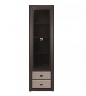 КОЕН шкаф-витрина REG1W2S (Венге/Штрокс) в Советском - sovetskij.mebel-tymen.ru | фото