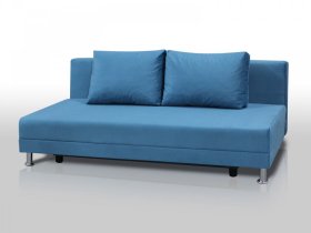 Диван Комфорт Лайт без подлокотников 2 подушки голубой в Советском - sovetskij.mebel-tymen.ru | фото