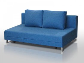 Диван Комфорт Лайт без подлокотников 2 подушки denim в Советском - sovetskij.mebel-tymen.ru | фото