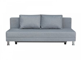 Диван Комфорт Лайт без подлокотников 2 подушки грей в Советском - sovetskij.mebel-tymen.ru | фото