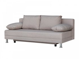 Диван Комфорт без подлокотников 4 подушки кэмел в Советском - sovetskij.mebel-tymen.ru | фото