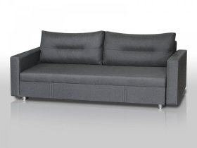 Диван Комфорт с прямыми подлокотниками графит в Советском - sovetskij.mebel-tymen.ru | фото