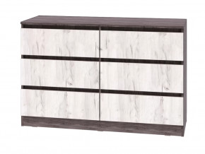 Комод 1200 Милана Секция-12 Ясень анкор/Дуб эльза в Советском - sovetskij.mebel-tymen.ru | фото