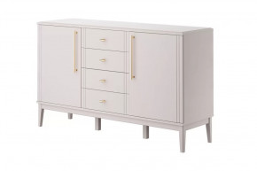 Комод 4 ящика + 2 двери Джали Персидский жемчуг/ МДФ Лак Льняной в Советском - sovetskij.mebel-tymen.ru | фото