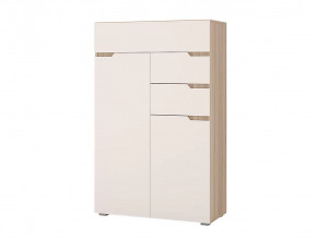 Комод Анталия Сонома-Белый софт в Советском - sovetskij.mebel-tymen.ru | фото