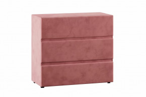 Комод Эстер Велюр Ультра коралл в Советском - sovetskij.mebel-tymen.ru | фото