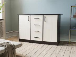 Комод К-2.1 Венге/Дуб молочный (Росток-Мебель) в Советском - sovetskij.mebel-tymen.ru | фото