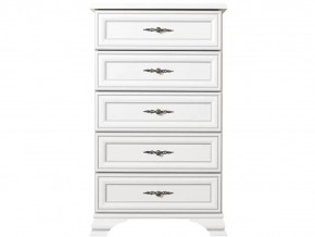 Комод Kentaki S320-KOM5S белый в Советском - sovetskij.mebel-tymen.ru | фото