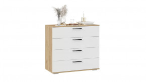 Комод «Нео» Дуб Крафт золотой, Белый в Советском - sovetskij.mebel-tymen.ru | фото