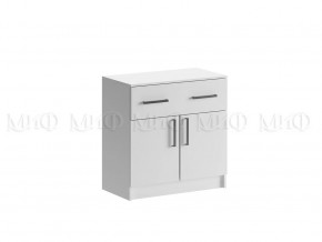 Комод с ящиком 2-мя дверьми Басямиф, белый в Советском - sovetskij.mebel-tymen.ru | фото