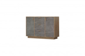 Комод Эго К-2, дуб крафт золотой/камень темный, цоколь Диал в Советском - sovetskij.mebel-tymen.ru | фото