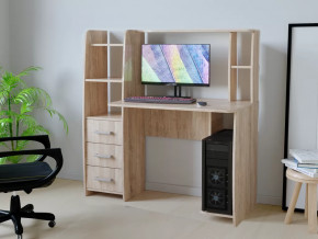 Компьютерный стол КЛ №6.3 Дуб баррик в Советском - sovetskij.mebel-tymen.ru | фото