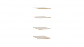 Комплект полок Яблоня Беллуно в Советском - sovetskij.mebel-tymen.ru | фото