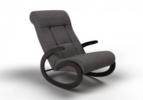 Кресло-качалка Мальта ткань галька в Советском - sovetskij.mebel-tymen.ru | фото