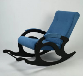 Кресло-качалка Тироль ткань велюр Дэним в Советском - sovetskij.mebel-tymen.ru | фото