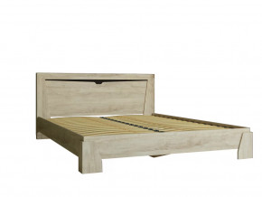 Кровать 1400 1С с основанием Версаль-5 Секция-2 Дуб Баррик в Советском - sovetskij.mebel-tymen.ru | фото