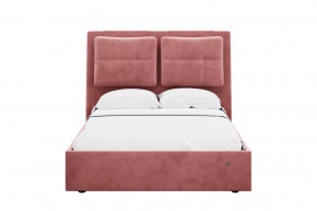 Кровать 1400 Эстер 311 Велюр Ультра коралл в Советском - sovetskij.mebel-tymen.ru | фото