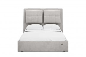 Кровать 1400 Эстер 311 Велюр Ультра Смог в Советском - sovetskij.mebel-tymen.ru | фото