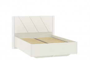 Кровать 1400 Саммит НМ 011.75-02 к/з Marika 124 white в Советском - sovetskij.mebel-tymen.ru | фото