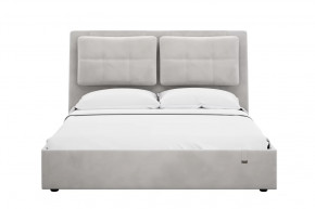 Кровать 1600 Эстер 311 Велюр Ультра Смог в Советском - sovetskij.mebel-tymen.ru | фото