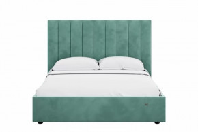 Кровать 1600 Ингрид 312 Велюр Ультра Минт в Советском - sovetskij.mebel-tymen.ru | фото