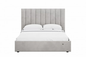 Кровать 1600 Ингрид 312 Велюр Ультра Смог в Советском - sovetskij.mebel-tymen.ru | фото